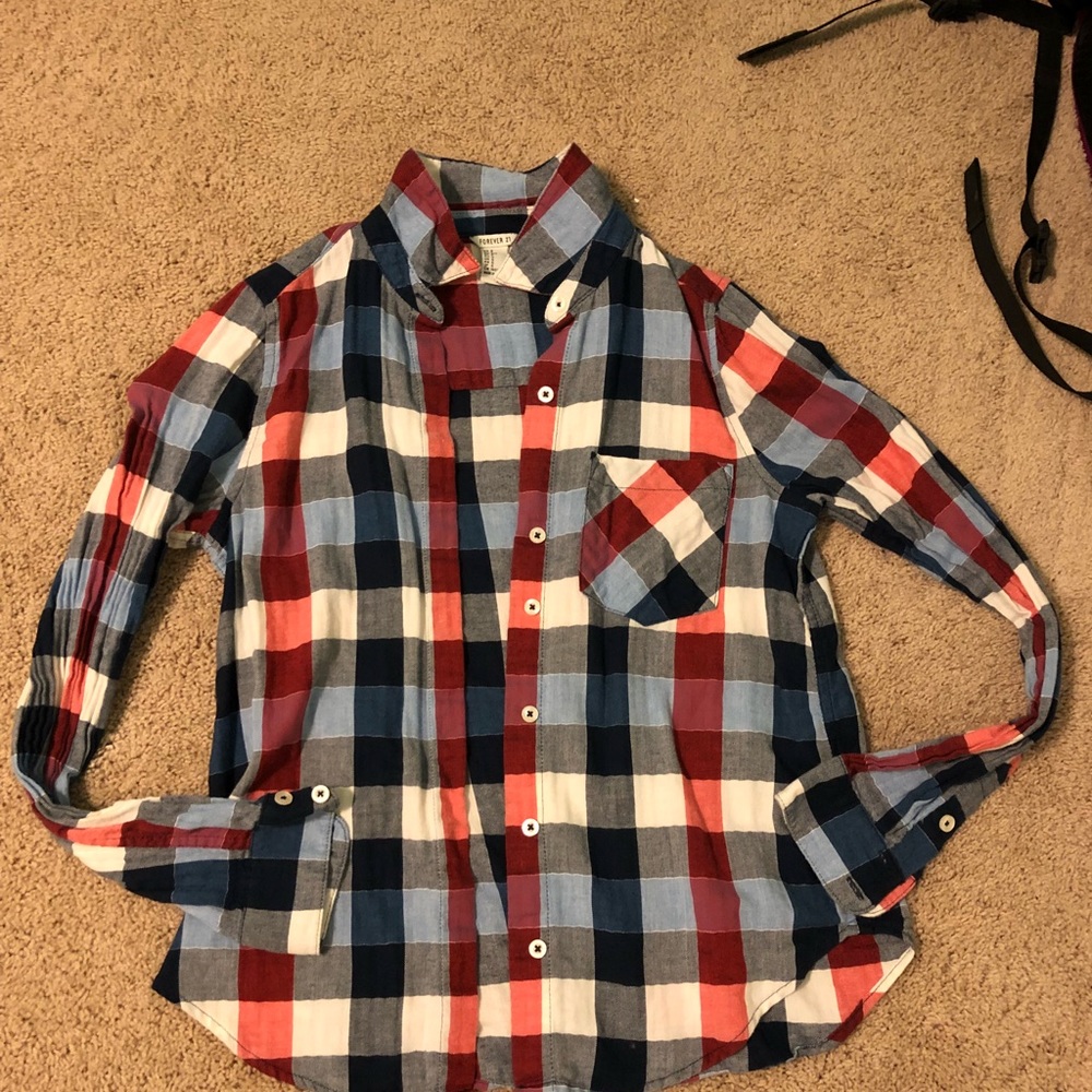 Forever 21 Plaid Flannel